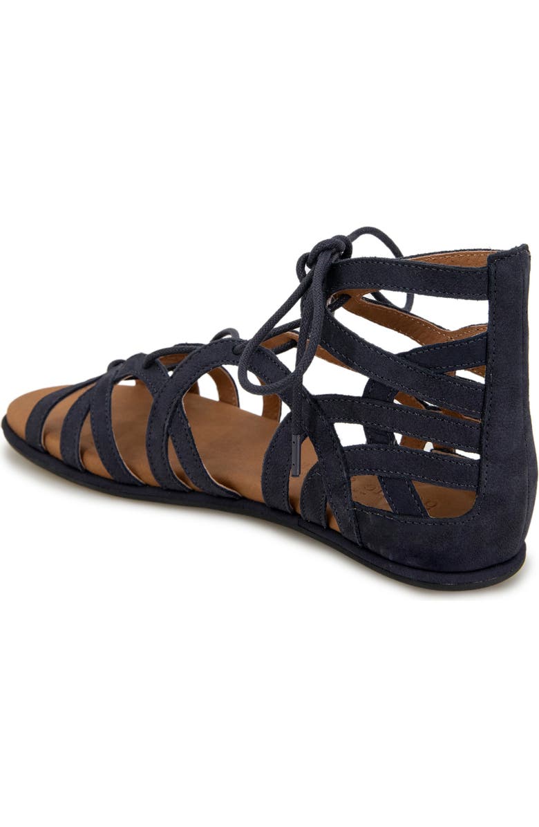 Gentle Souls by Kenneth Cole 'Break My Heart 3' Cage Sandal, Alternate, color, Navy