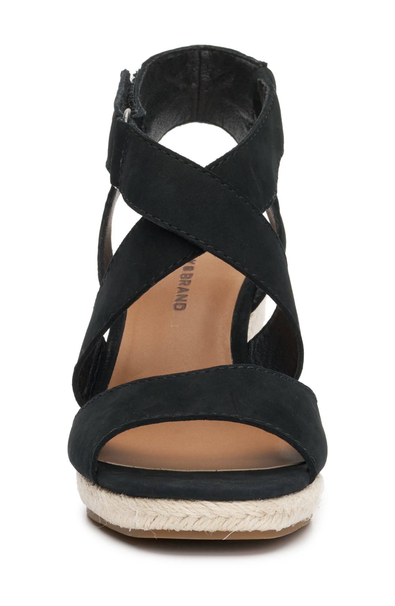Lucky Brand Mendona Espadrille Wedge Sandal, Alternate, color, 