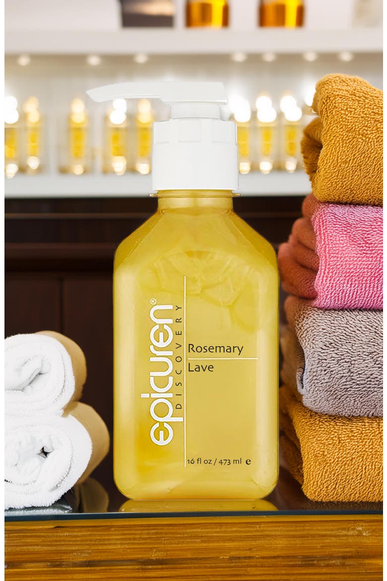 Rosemary Lave Body Cleanser - yellow, Alternate, color, 16oz