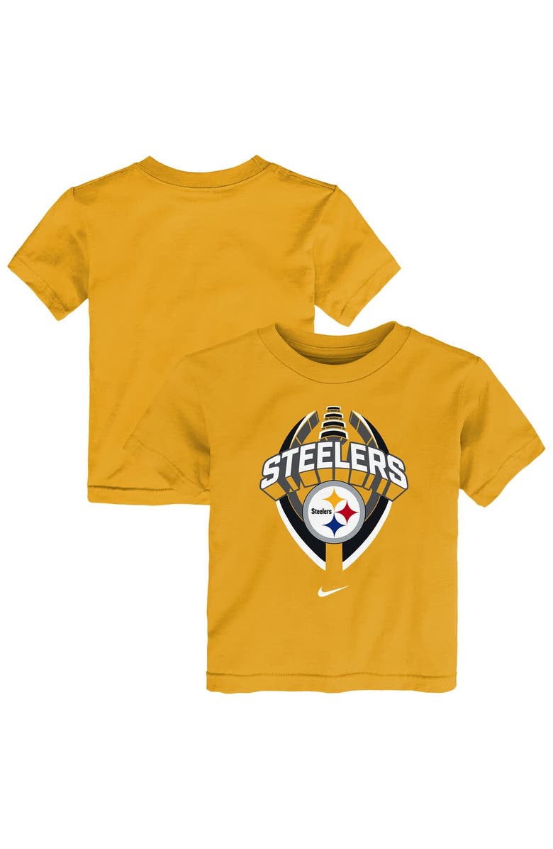 Nike Toddler Nike Gold Pittsburgh Steelers Icon Legend T-Shirt, Alternate, color, Gold
