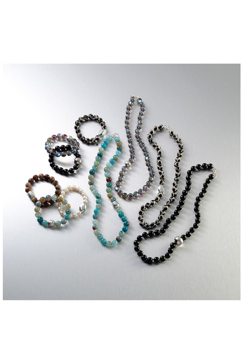 Stretch Bracelet (Nordstrom Exclusive), Alternate, color, PEARL WHITE