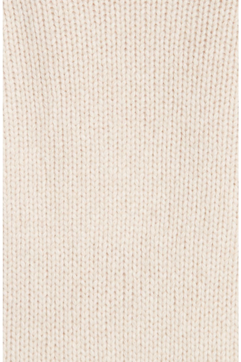 V-Neck Cashmere Sweater, Alternate, color, MAPLE OAT