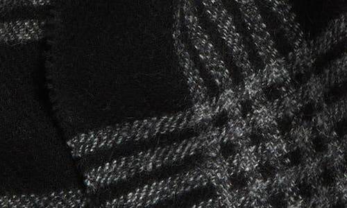Vince Plaid Cashmere Scarf