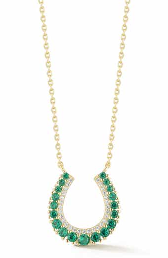 Horseshoe Pendant Necklace