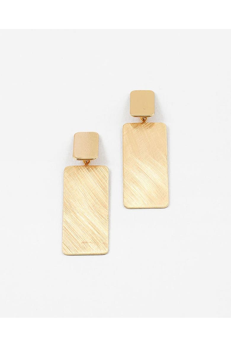 Tranquil Waters Earrings, Main, color, Gold