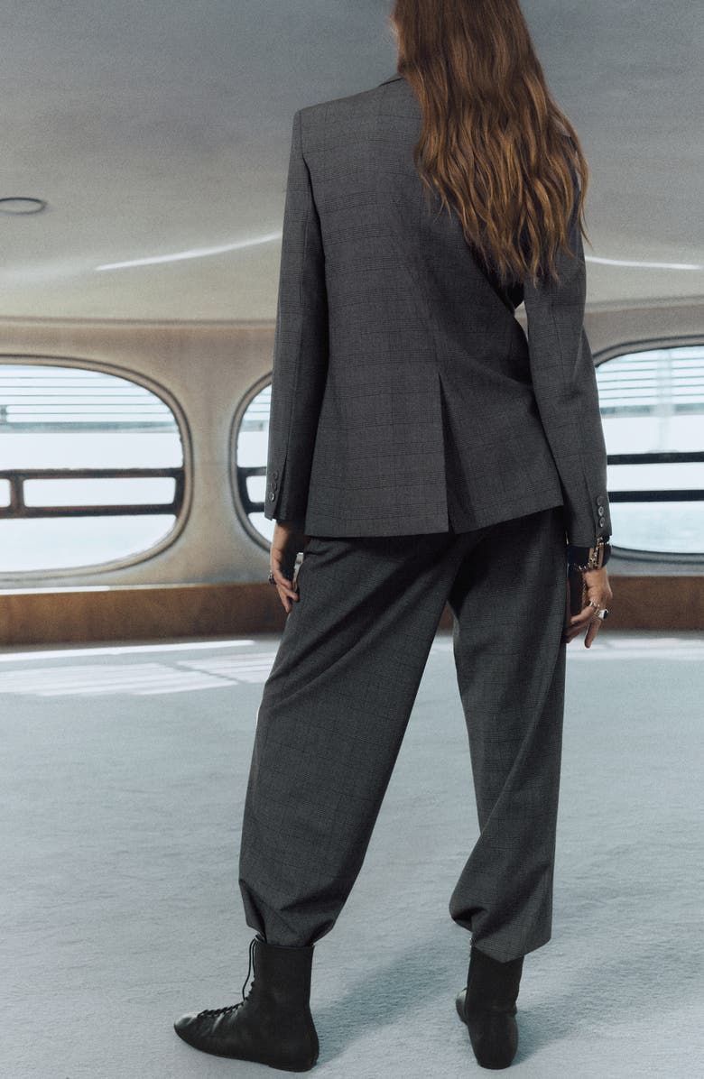 MANGO Double Breasted Blazer, Alternate, color, 