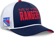 FANATICS Men's Fanatics Navy/White New York Rangers Authentic Pro Rink A-Frame Adjustable Hat
