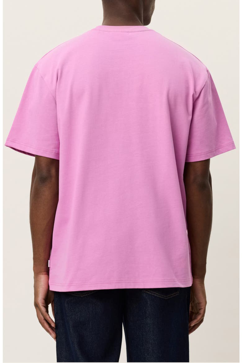 Crewneck Logo T-Shirt, Alternate, color, CROCUS PINK
