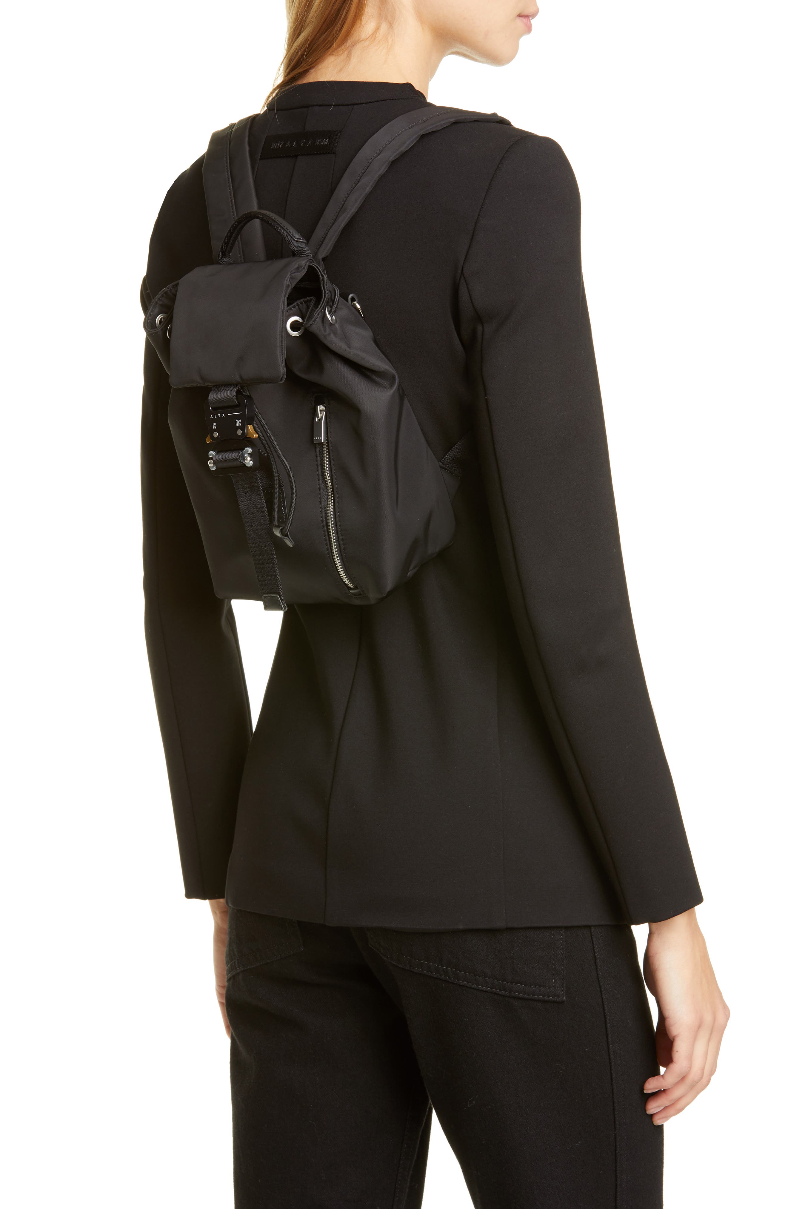 1017 ALYX 9SM Baby-X Roller Coaster Buckle Backpack, Alternate, color, 