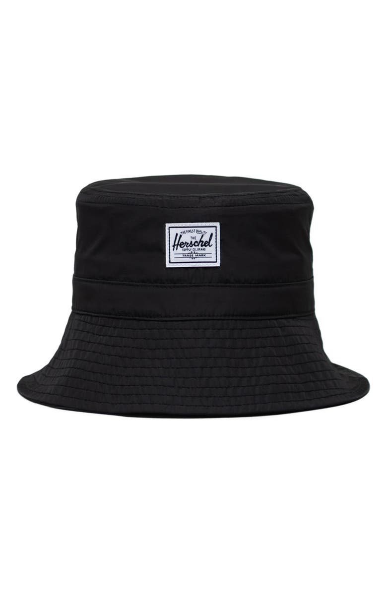 Herschel Supply Co. Beach Bucket Hat, Main, color, Black