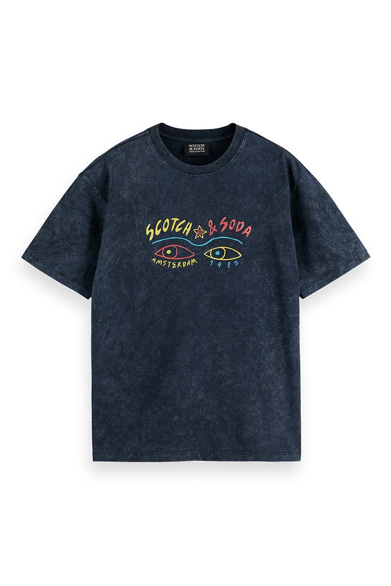 Logo Graphic T-Shirt, Alternate, color, CARBON