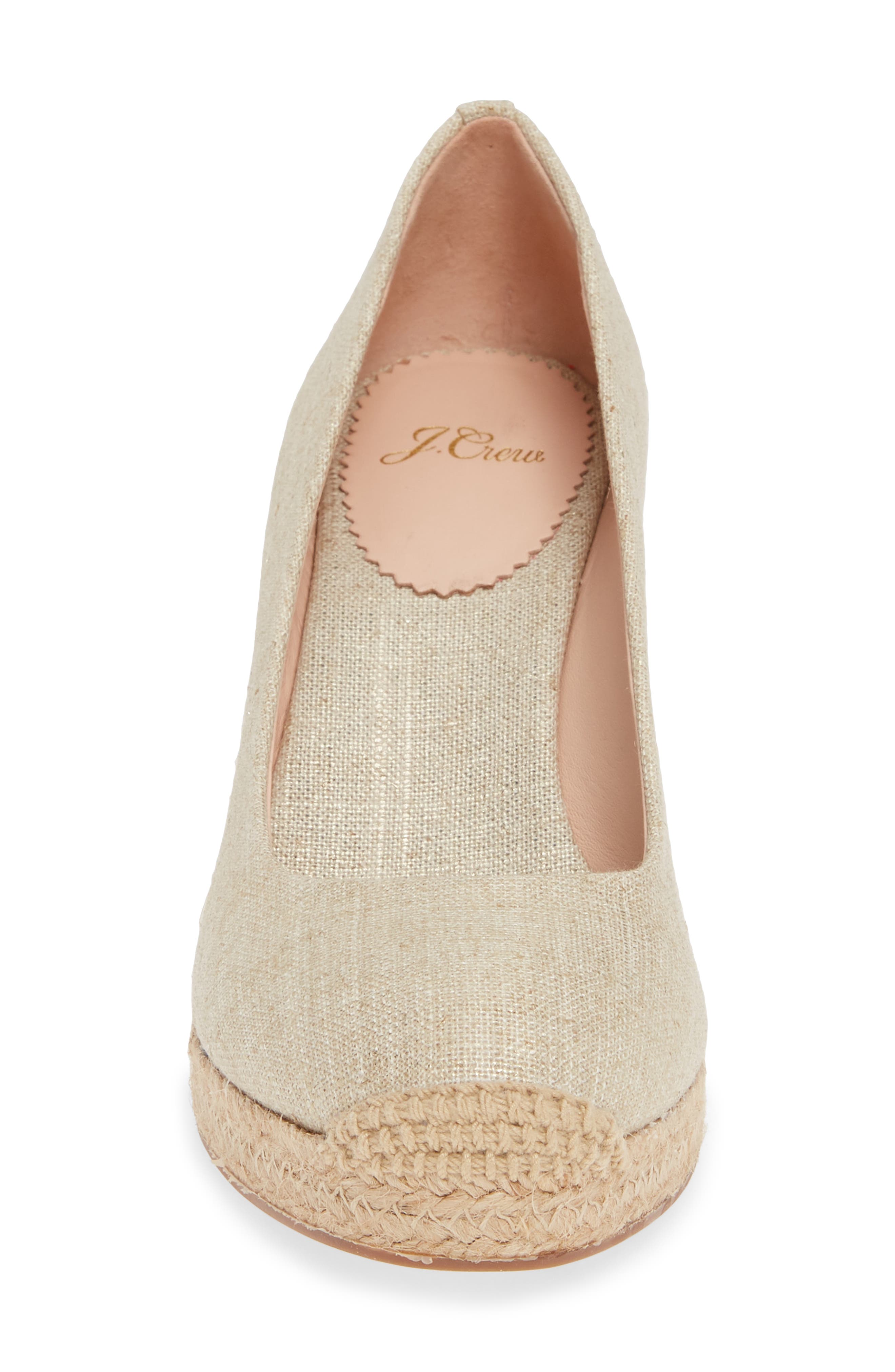 J.Crew Seville Espadrille Wedge, Alternate, color, 