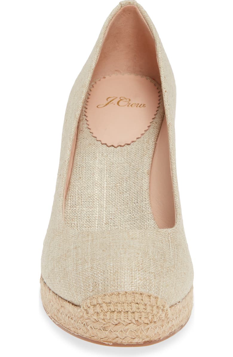 J.Crew Seville Espadrille Wedge, Alternate, color,