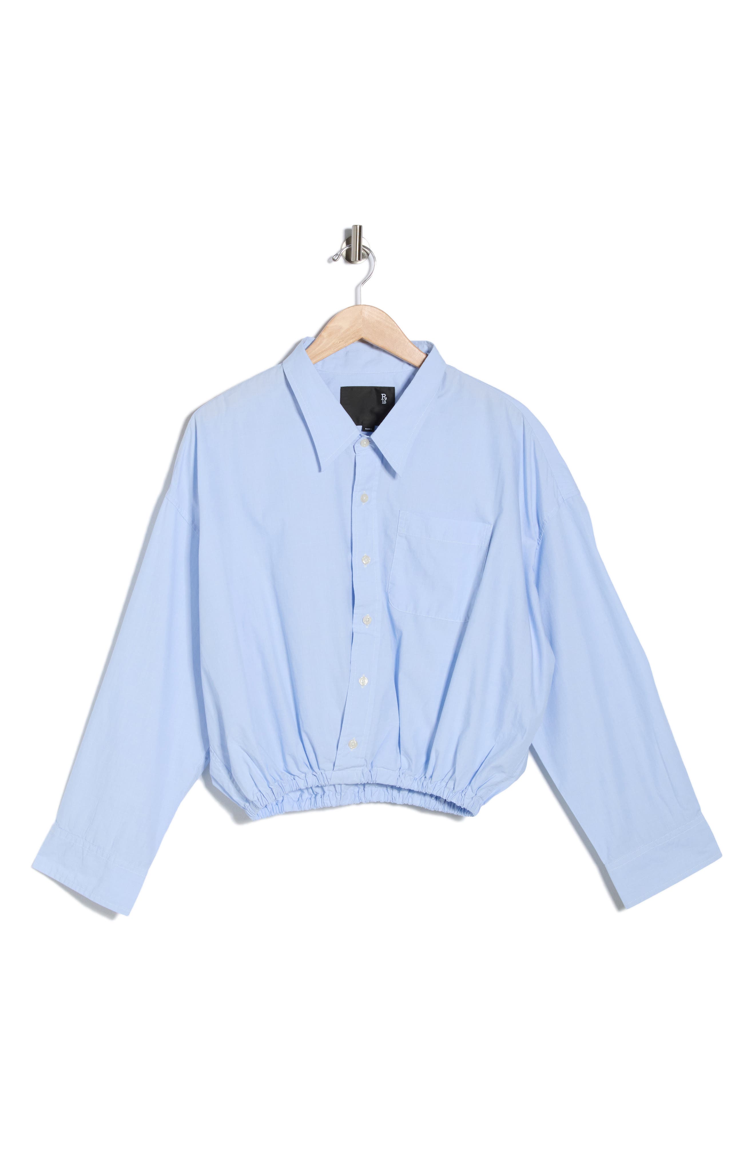 R13 Crossover Bubble Shirt