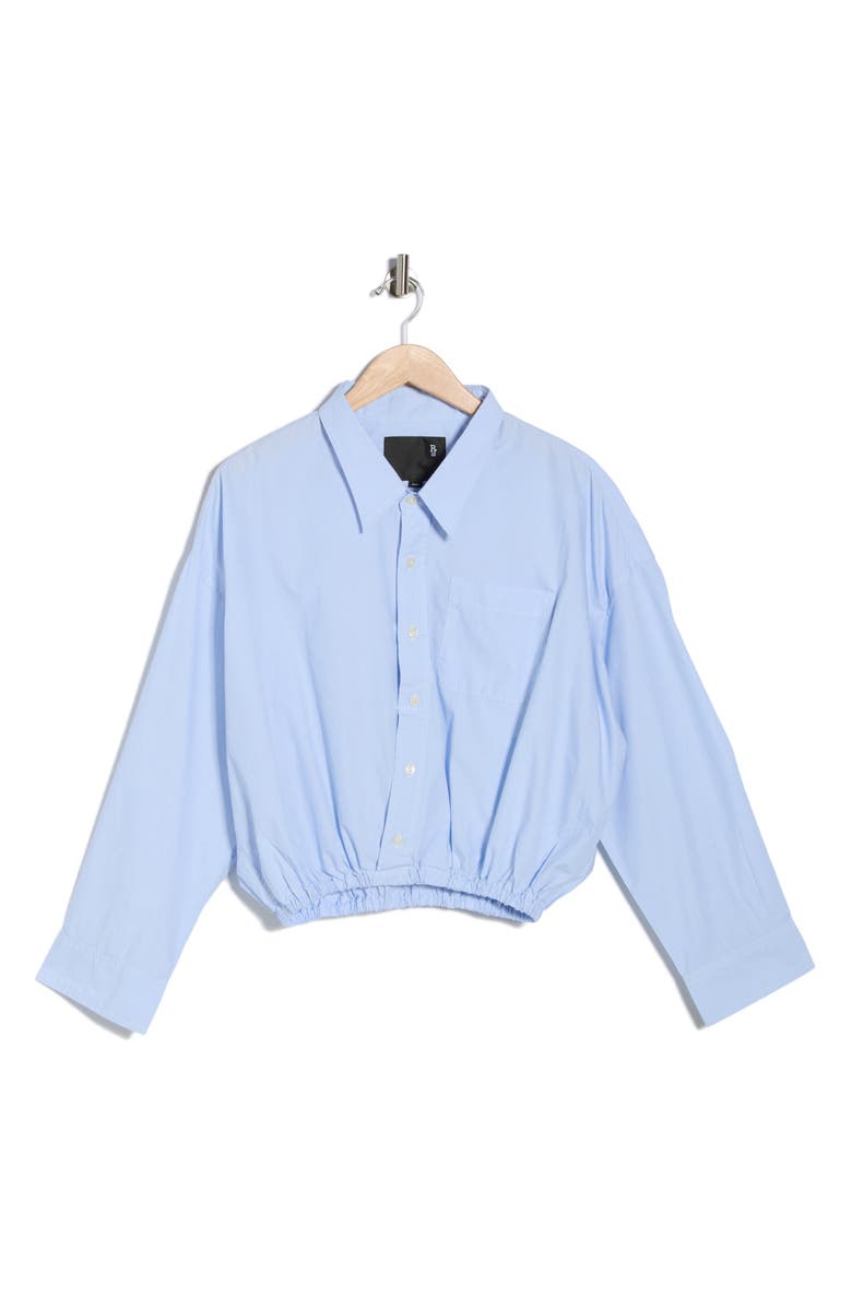 R13 Crossover Bubble Shirt, Main, color, Eoe Light Blue