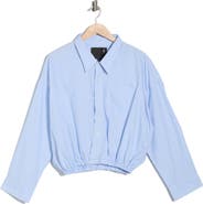 R13 Crossover Bubble Shirt