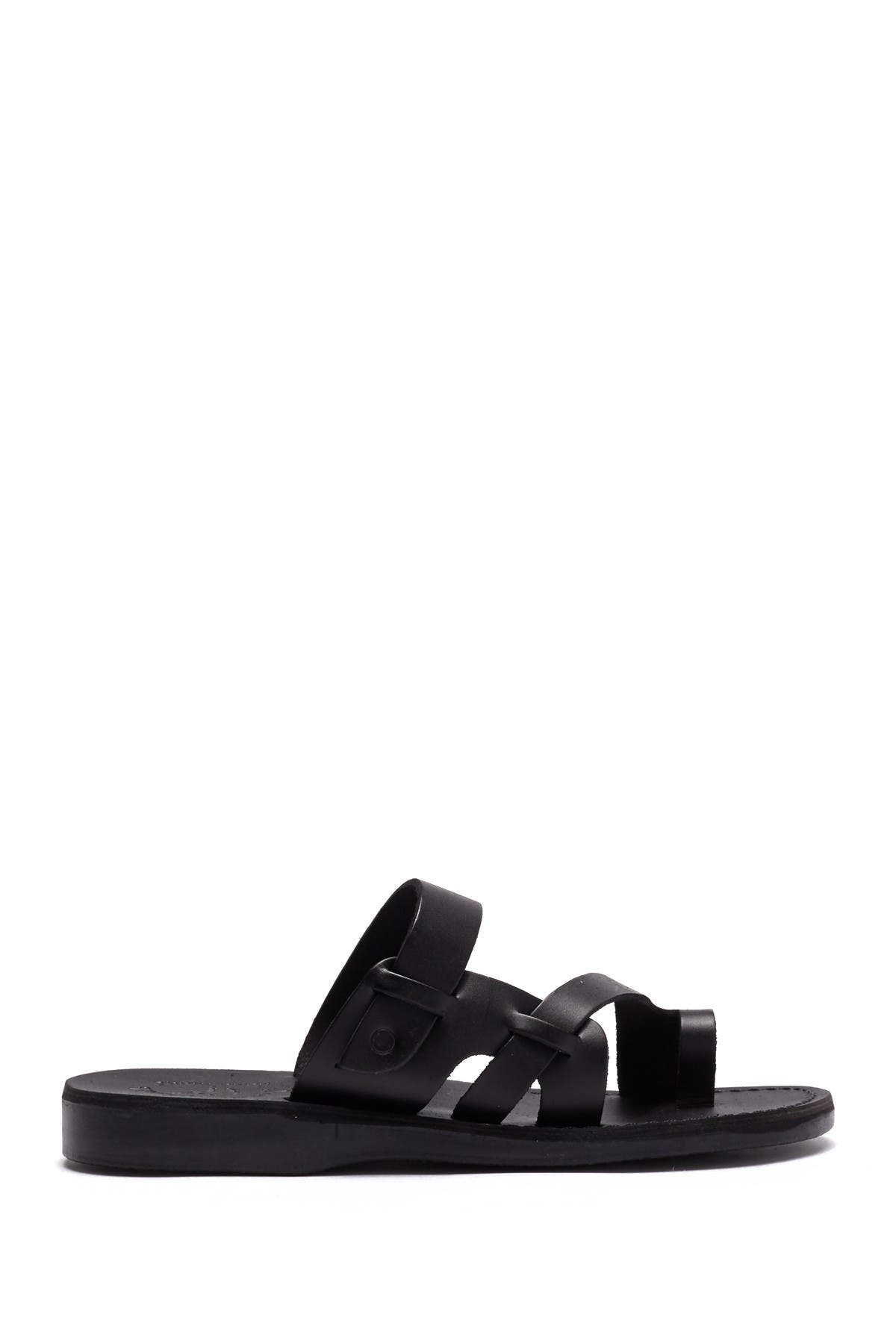 Jerusalem Sandals Jabin Leather Sandal, Alternate, color, 