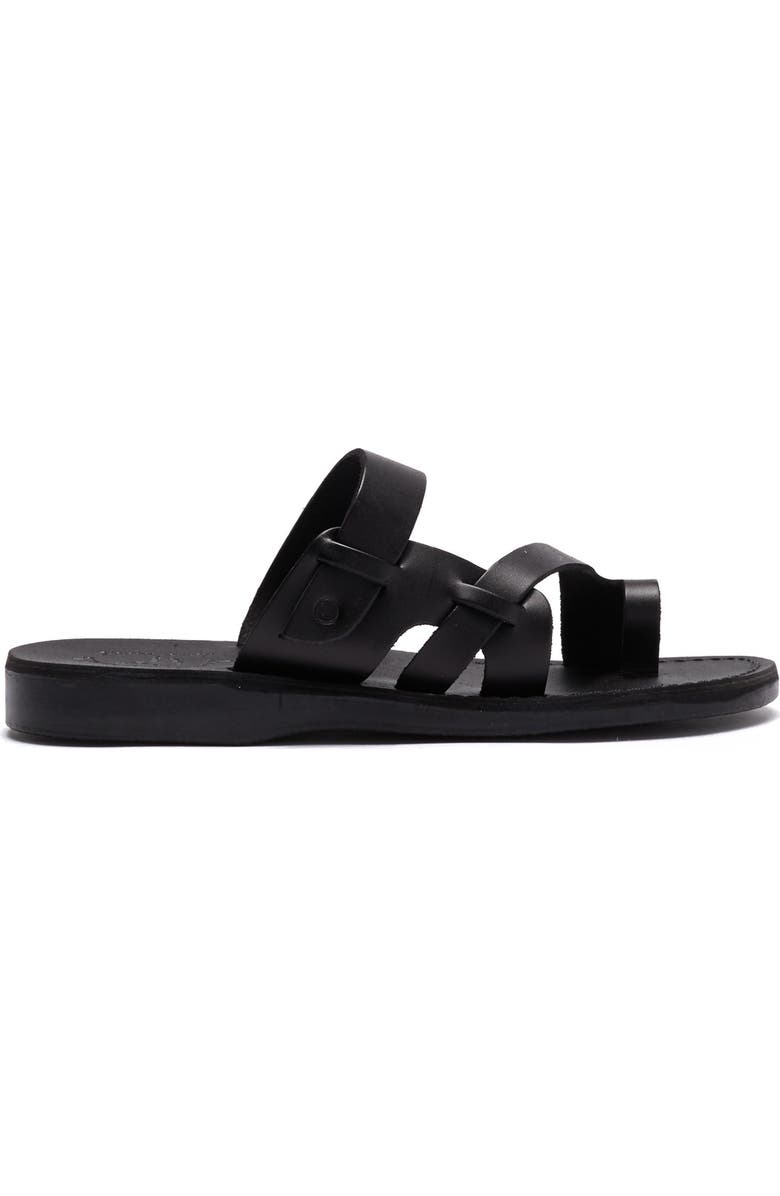 Jerusalem Sandals Jabin Leather Sandal, Alternate, color,