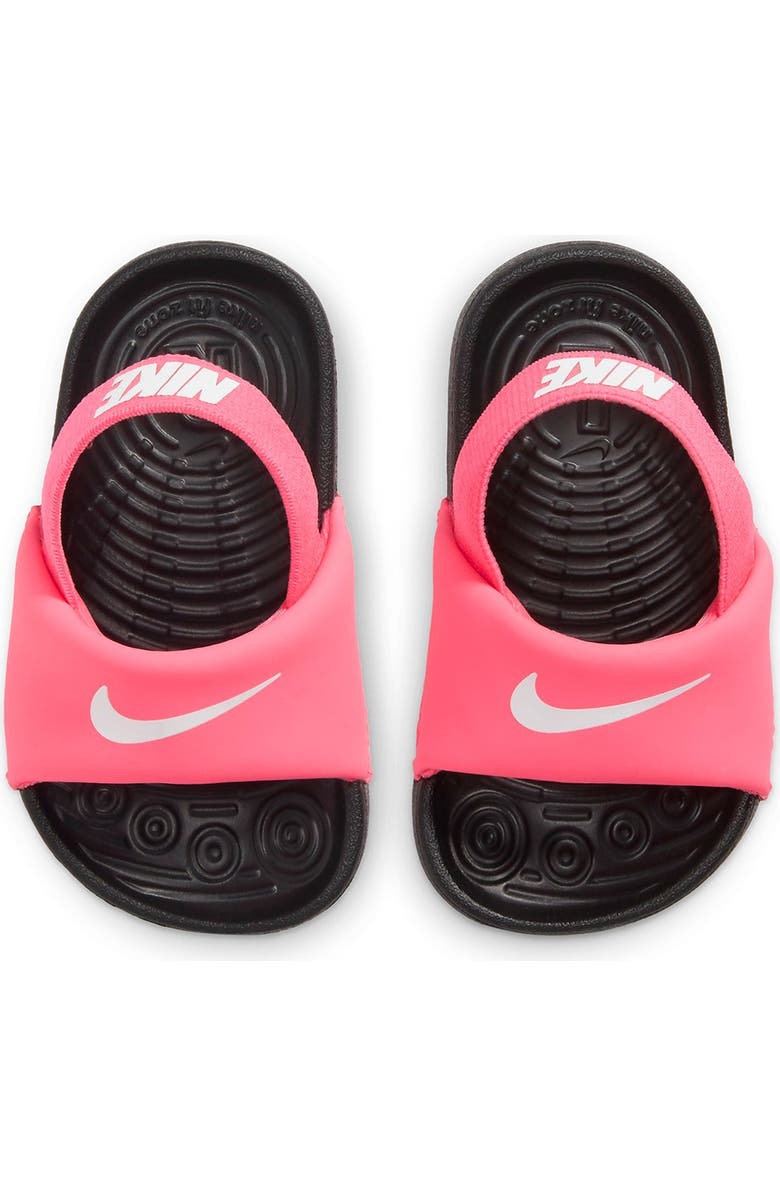 Nike Kawa Slingback Sandal, Main, color, 610 Dgtlpk/White