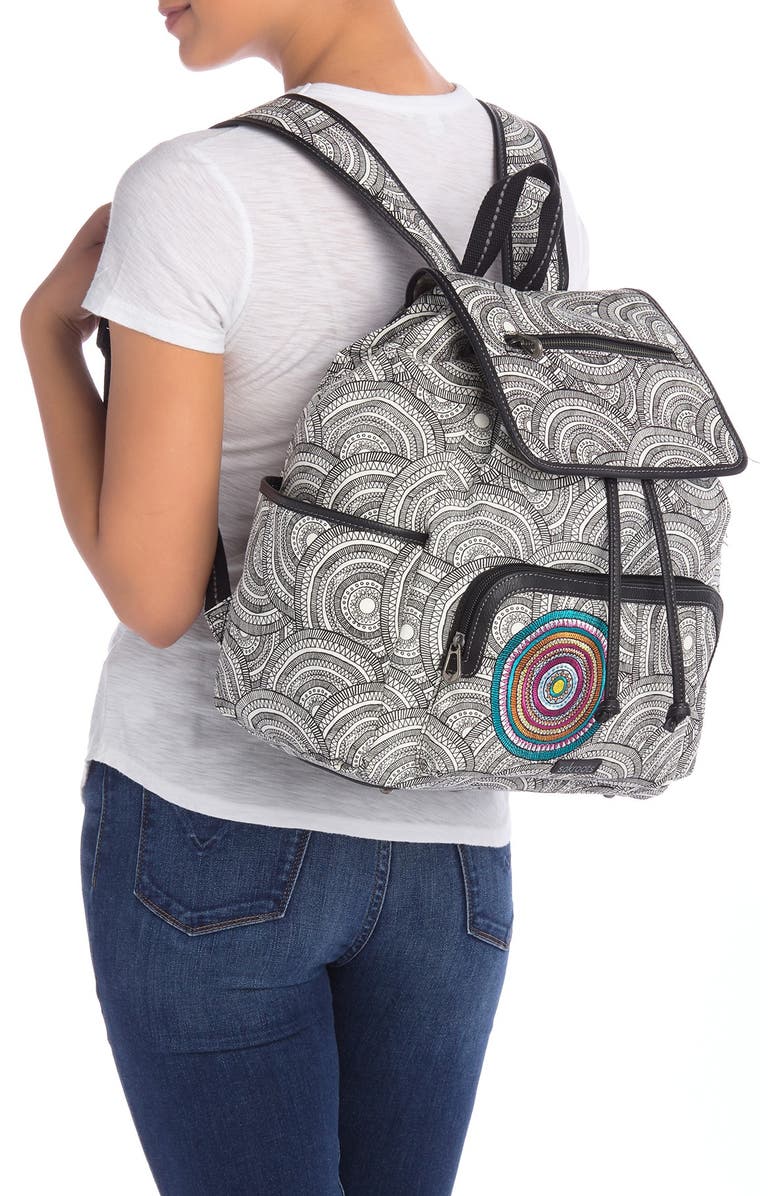 Sakroots Artist Circle Backpack, Alternate, color,