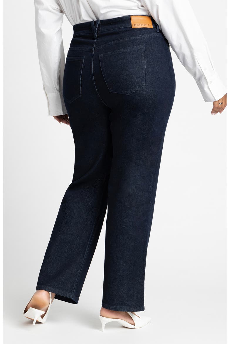 The Naomi Comfort Stretch Straight Leg Jean, Alternate, color, NEW DARK RINSE