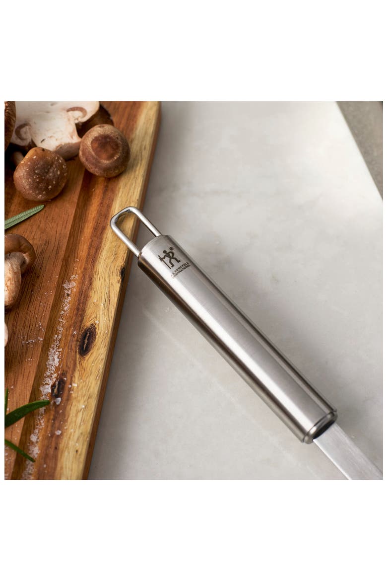 Stainless Steel Silicone Spatula, Alternate, color, STAINLESS STEEL