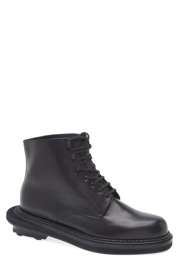 Jm Weston X Sacai Worker Boot In Black
