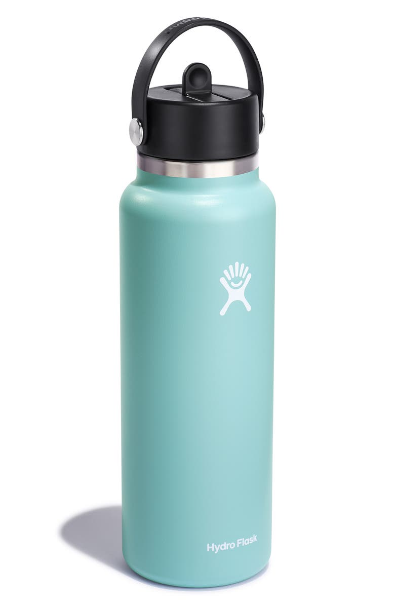 Hydro Flask 40-Ounce Wide Flex Straw Cap Water Bottle, Main, color, Dew