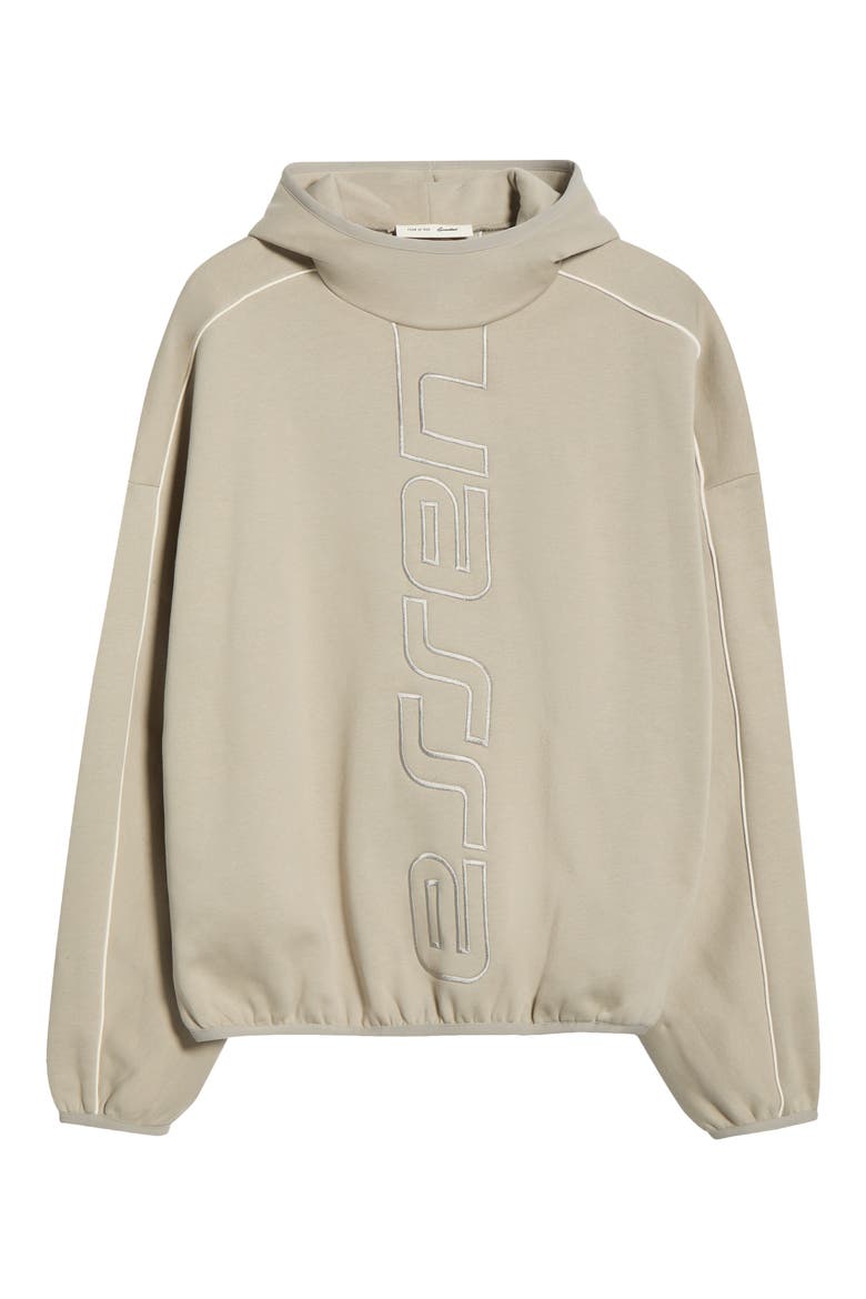 Active Trace Fleece Hoodie, Alternate, color, CONCRETE/DARK CONCRETE HEATHER