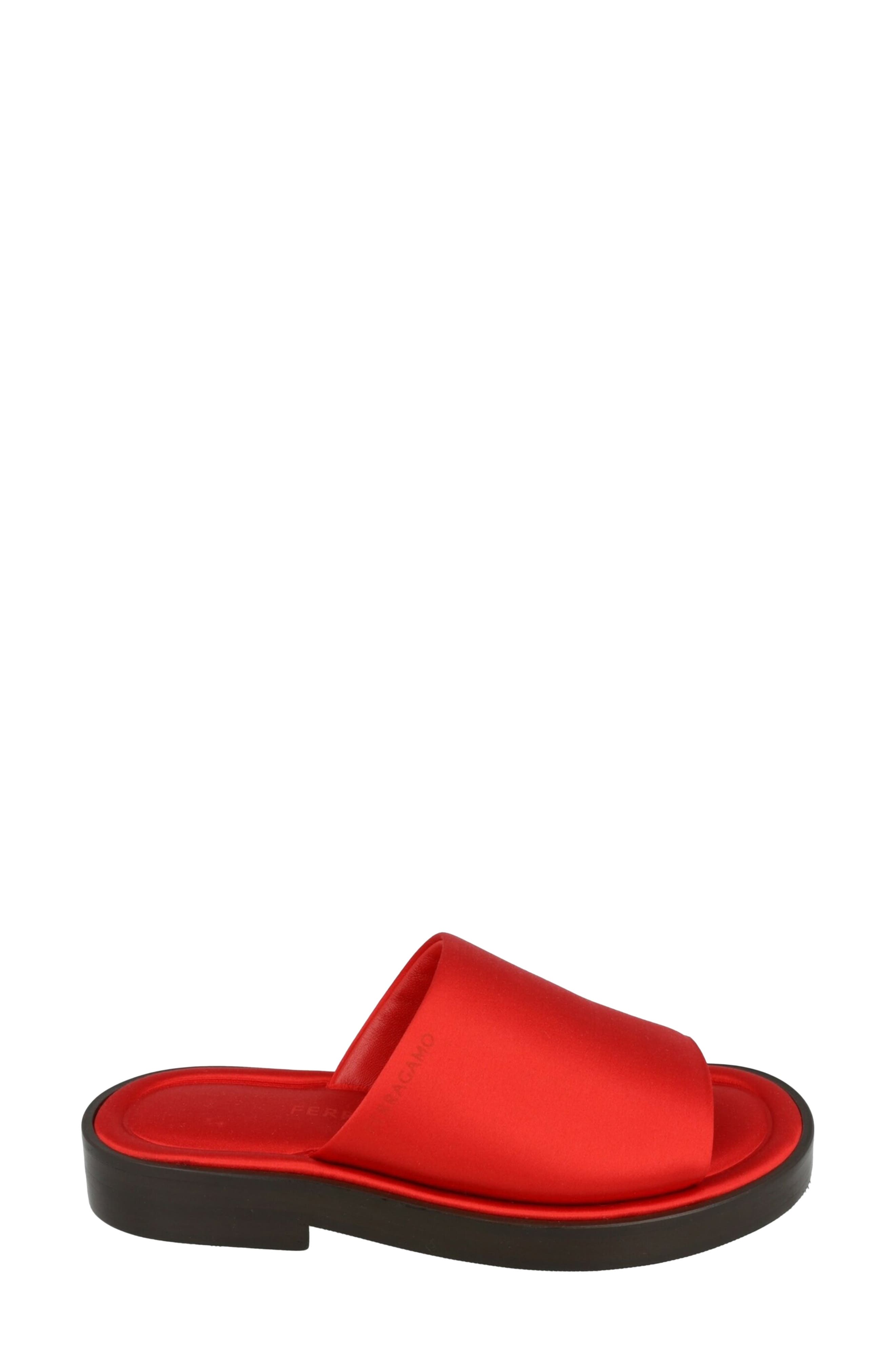 Giunone Slide Sandal, Alternate, color, RED