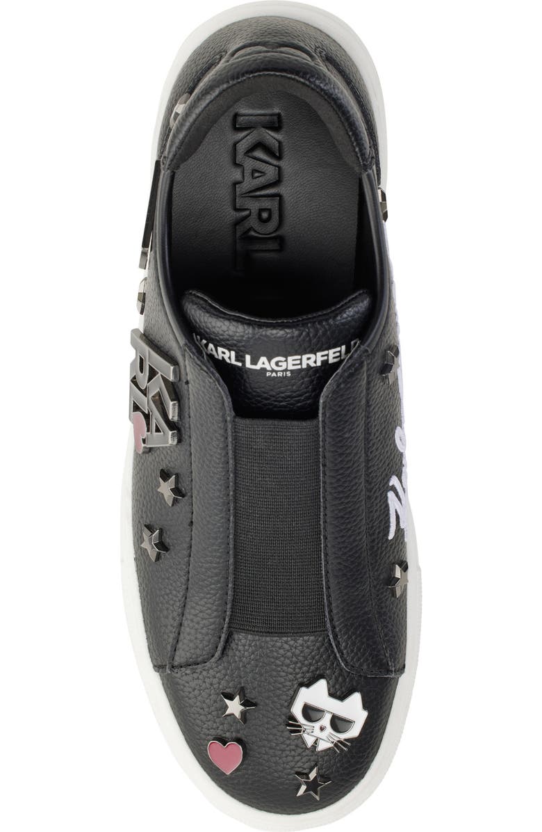 KARL LAGERFELD PARIS Caitie Slip-On Sneaker, Alternate, color,