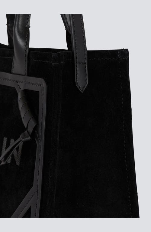 BALMAIN BALMAIN SMALL SUEDE B-ARMY TOTE BAG 