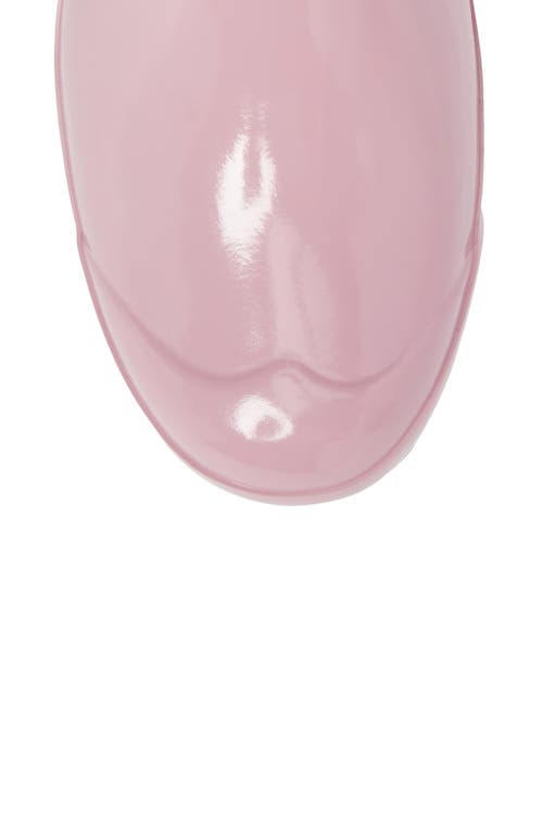 Hunter Original Short Back Adjustable Rain Boot In Pink