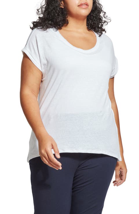Classic Scoop Neck T-Shirt (Regular & Plus)