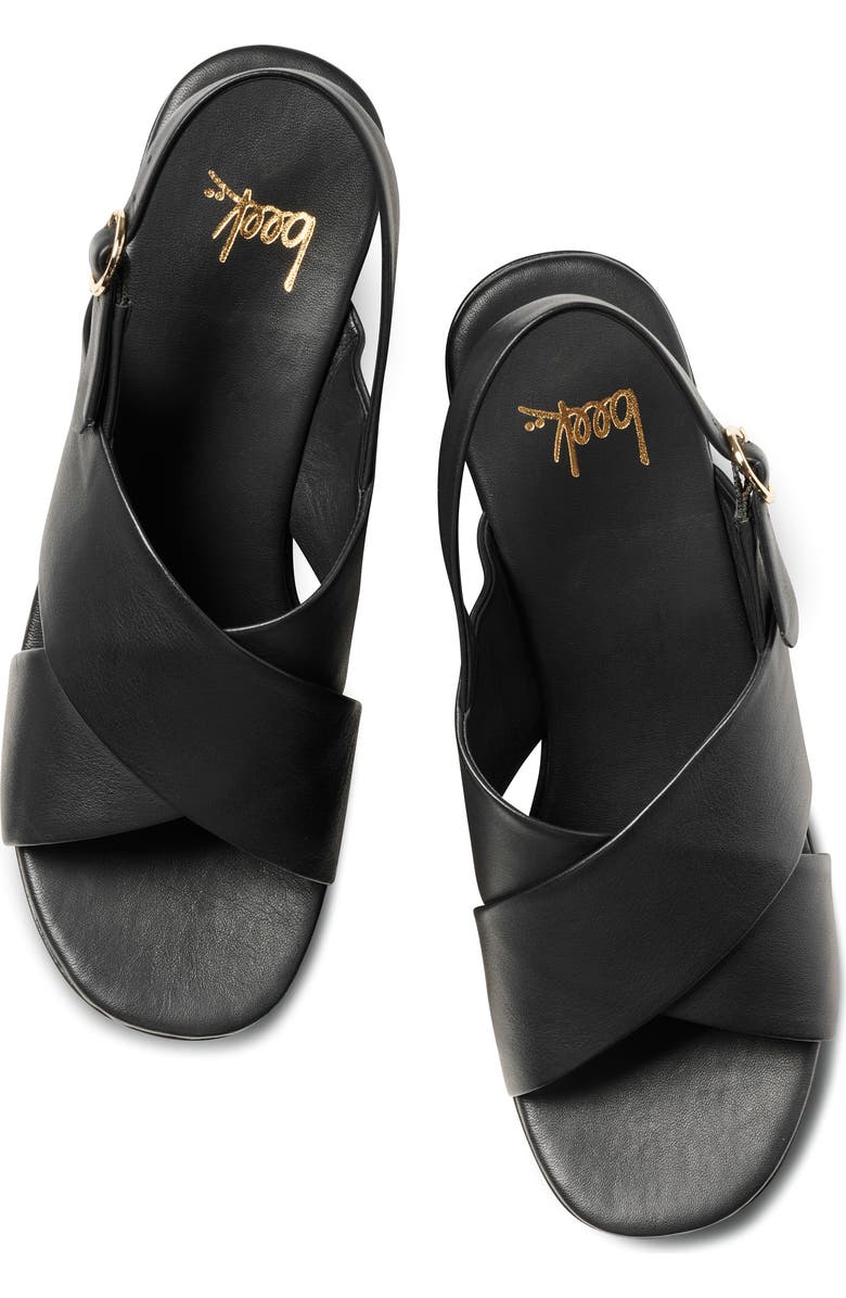 Beek Emu Platform Slingback Sandal, Alternate, color, Black
