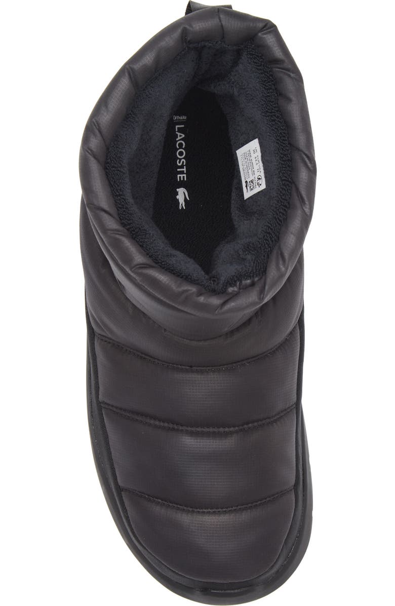 Lacoste Serve Slipper, Alternate, color, Black/ Black