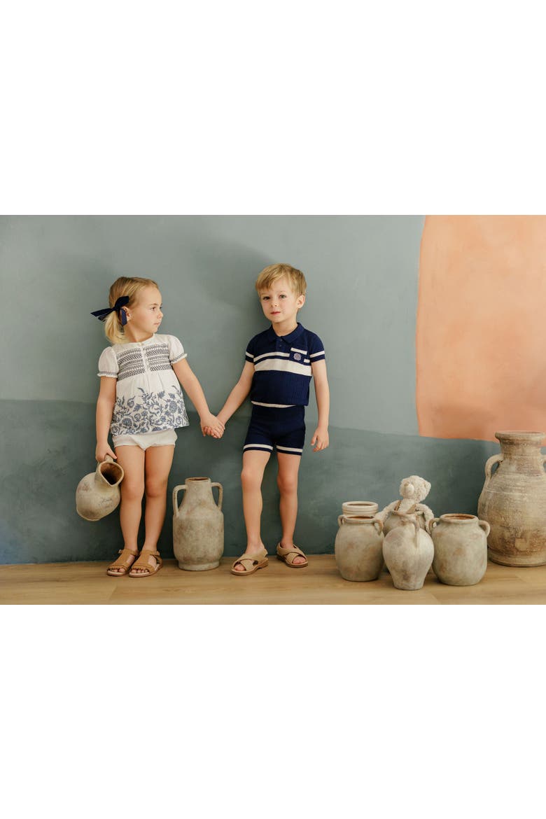 Looms Storybook Collection - Boys Mesh Knit 2 Piece Set, Alternate, color, Blue