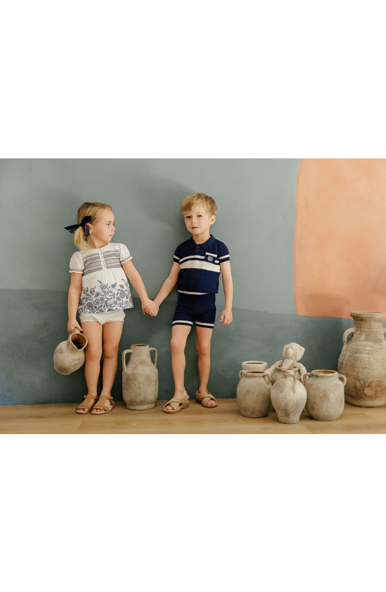 Ely's & Co. Looms Storybook Collection - Boys Mesh Knit 2 Piece Set, Alternate, color, Blue