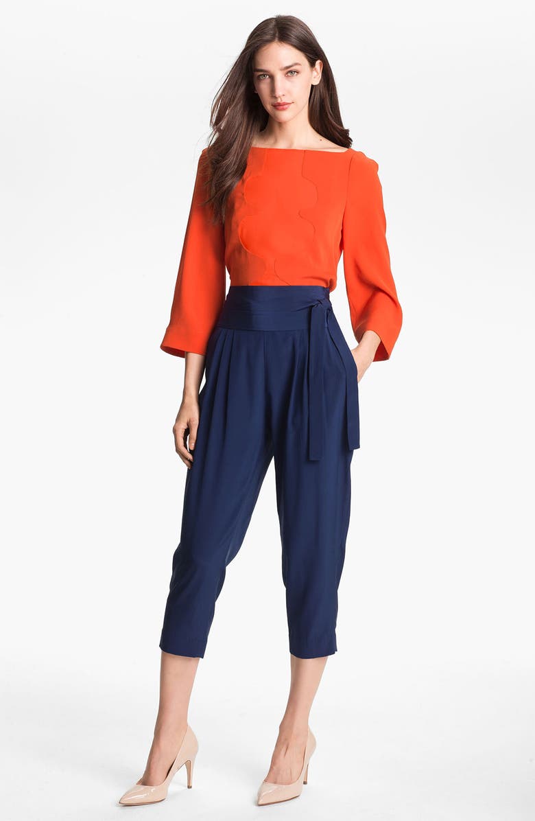 Diane von Furstenberg 'Yohanna' Silk Top, Alternate, color,