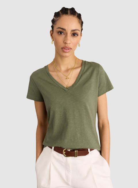 Hanorah V-Neck T-Shirt
