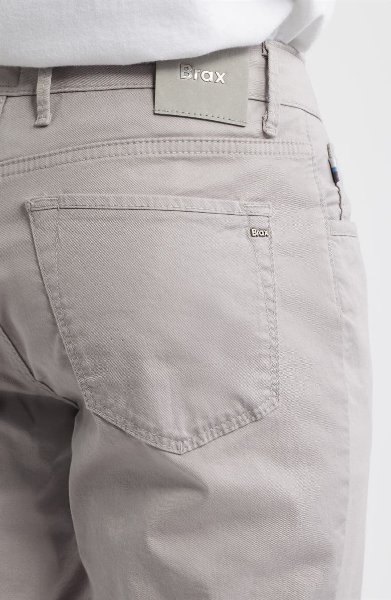 Brax Chuck Modern Fit Five-Pocket Pants, Alternate, color, Silver