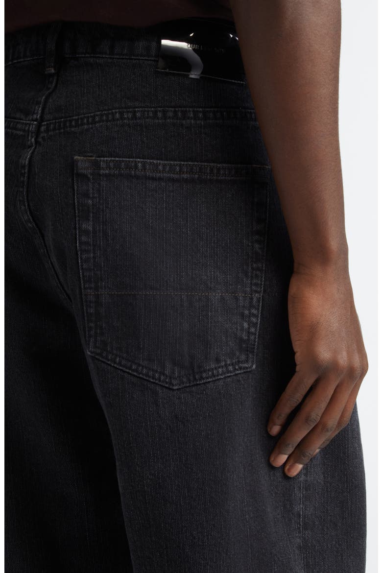 Third Cut Wide Leg Jeans, Alternate, color, REAL BLACK CHAIN TWILL