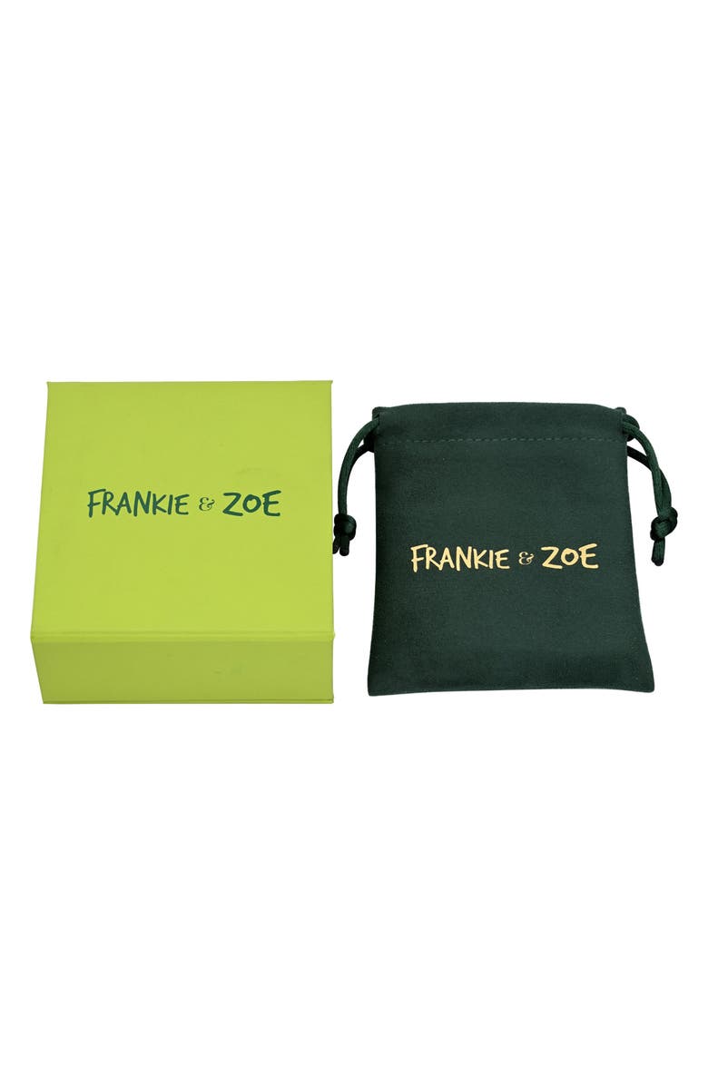 Frankie & Zoe 14K Gold Textured Hoop Earrings, Alternate, color, Yellow Gold