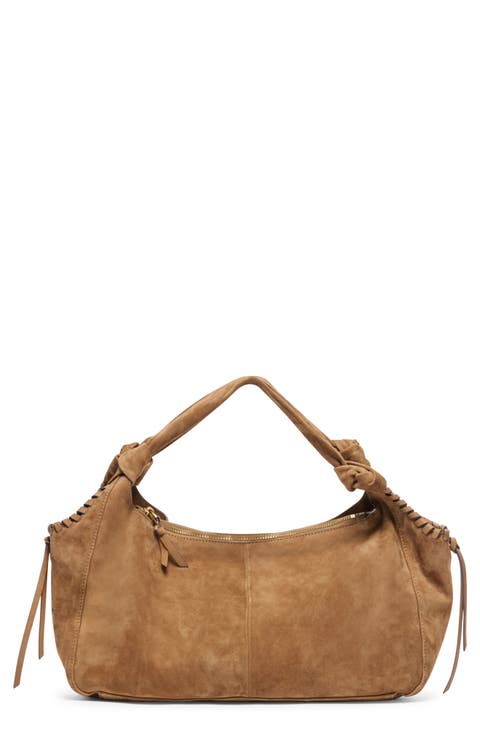 Paola Suede Hobo