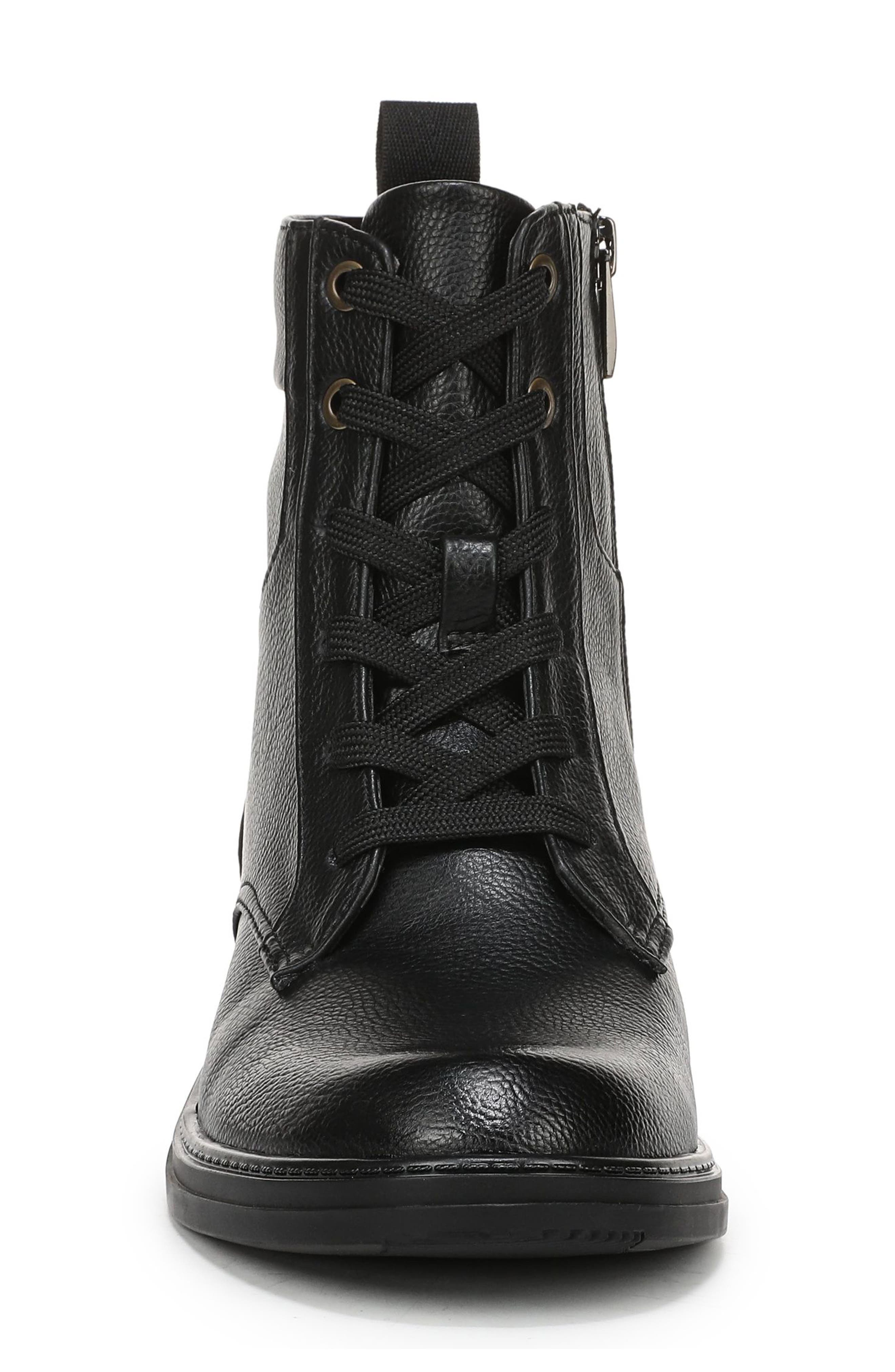 Legend Combat Boot, Alternate, color, BLACK FAUX LEATHER