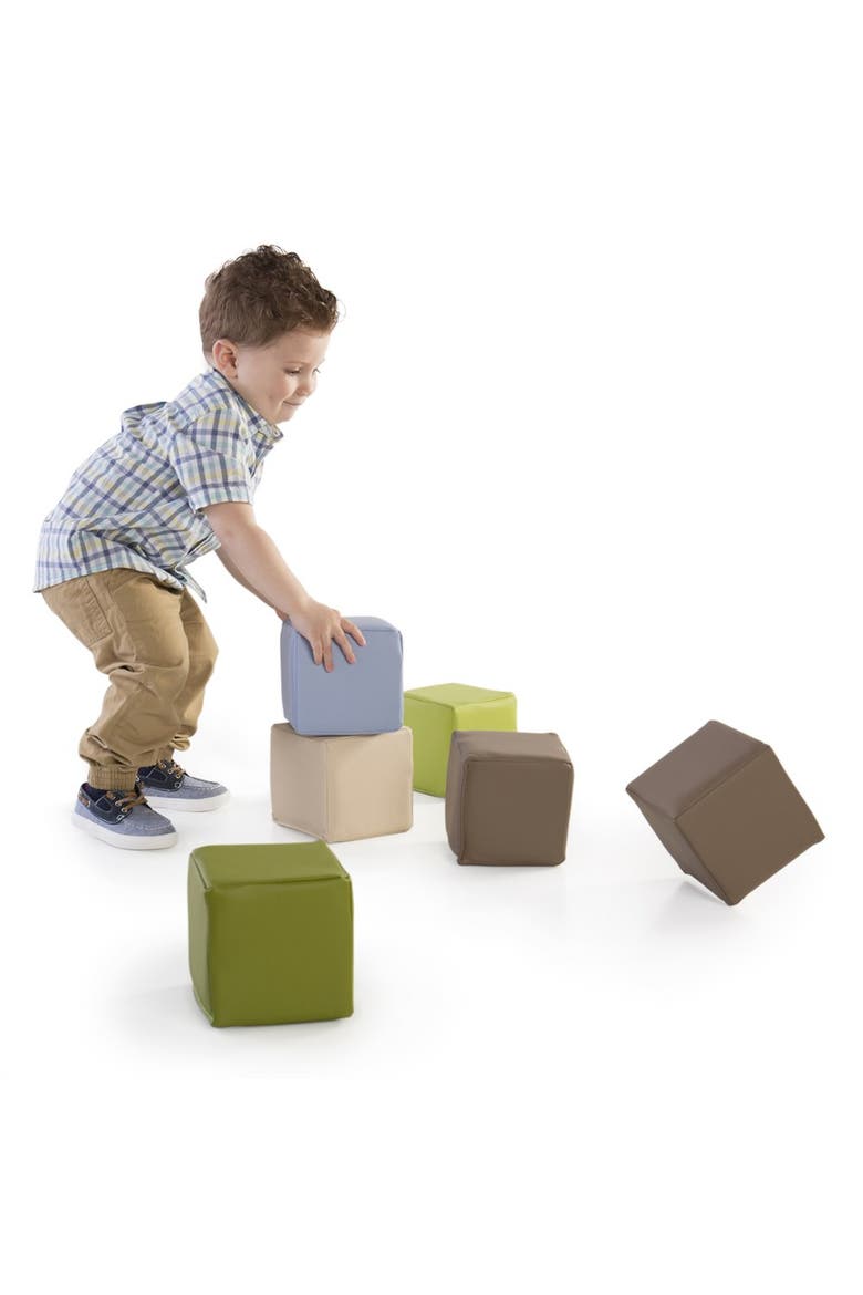 Soft Oversized Blocks - 12 Pieces, Alternate, color, Multicolored