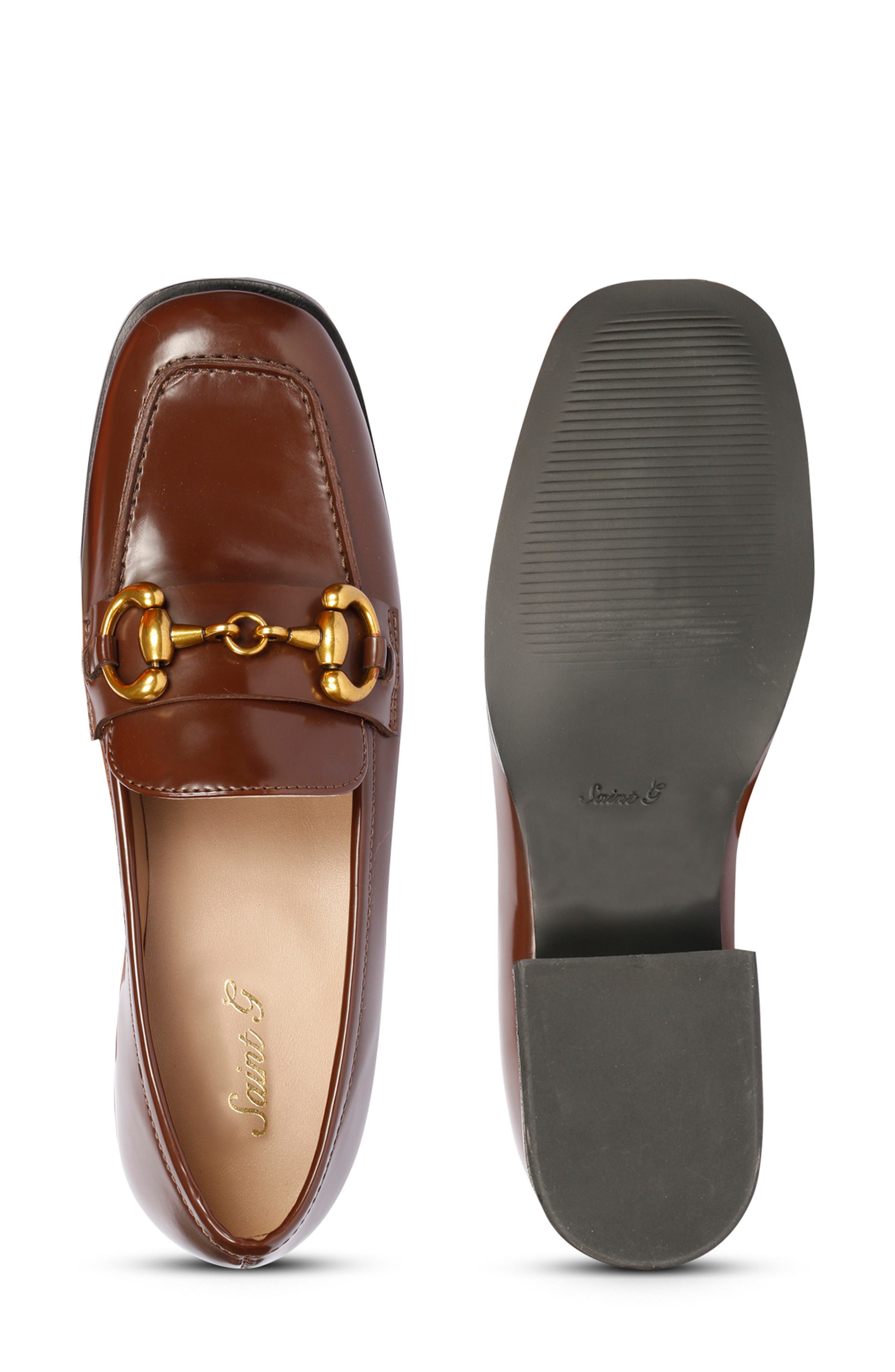 SAINT G Cosmos Bit Loafer Pump, Alternate, color, Chocolate