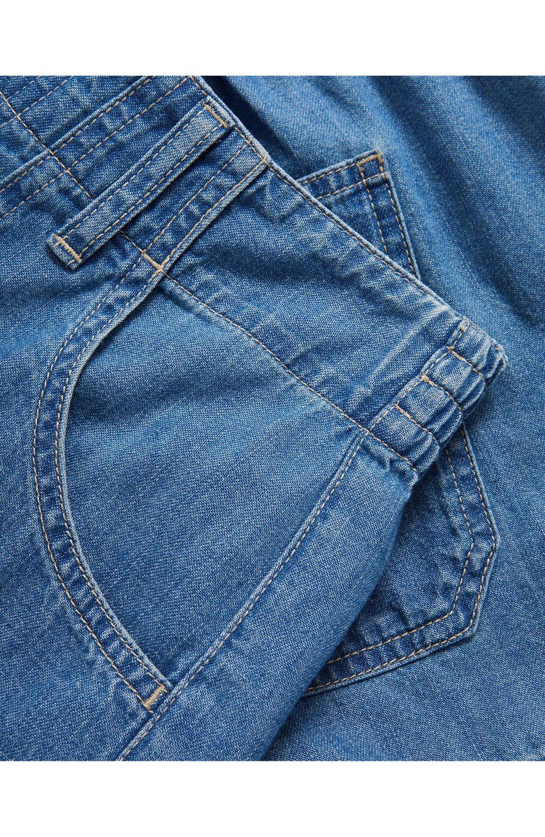 Veronica Beard Sally Denim Shorts, Alternate, color, Good Fortune