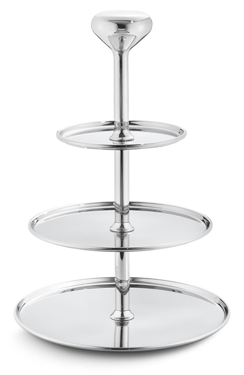 Georg Jensen Alfredo Etagère, Main, color, Silver