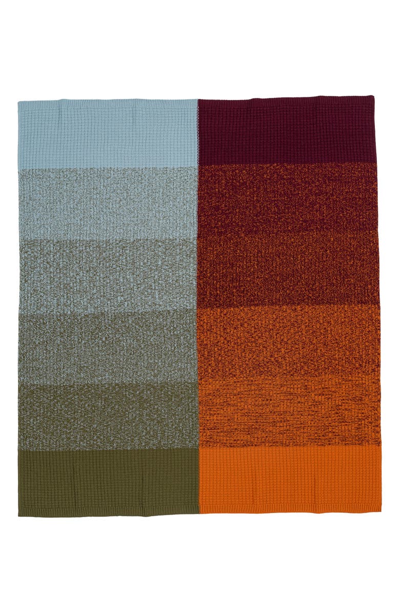 verloop Sunrise Sunset Stripe Throw Blanket, Alternate, color, 